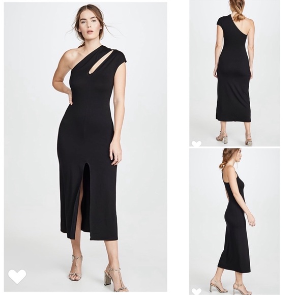 Reformation | Saravea One Shoulder Midi Dress S - Picture 8 of 8